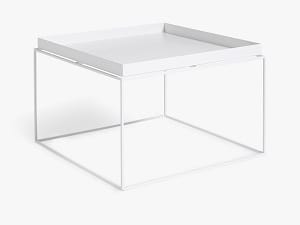 hvidt tray table